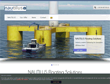 Tablet Screenshot of nautilusfs.com